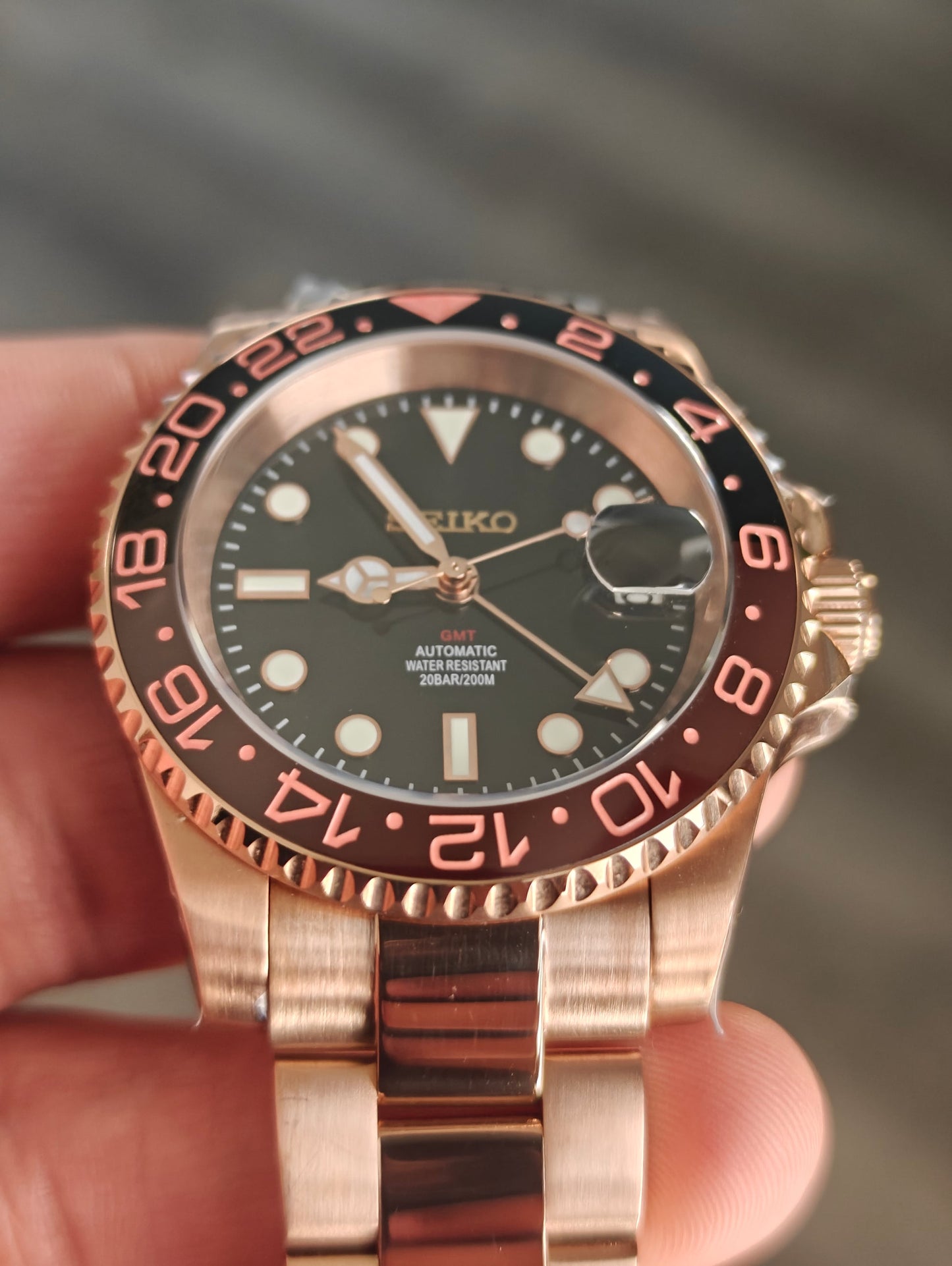 The Depth | Rose Gold GMT ™