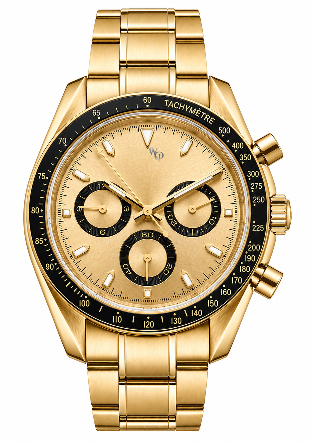 Pulse 06 — Gold / Champagne watch.