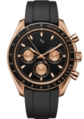 Pulse 06 — Rose / Black watch.