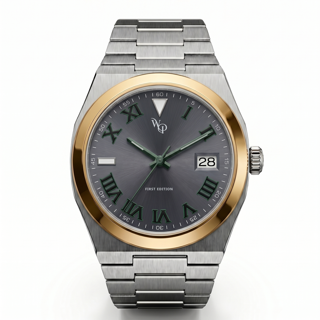 Steel / Graphite / Gold / Green