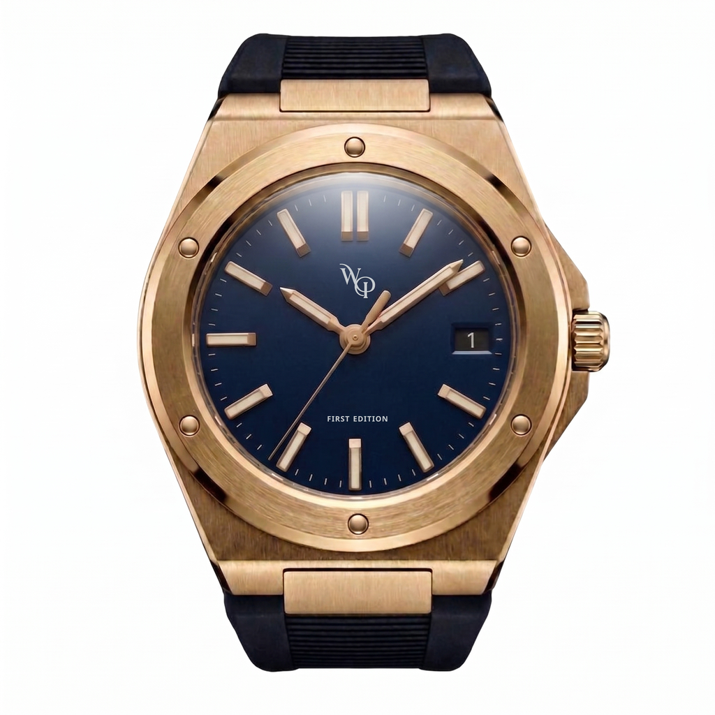 Facet 01 — Rose / Midnight watch.