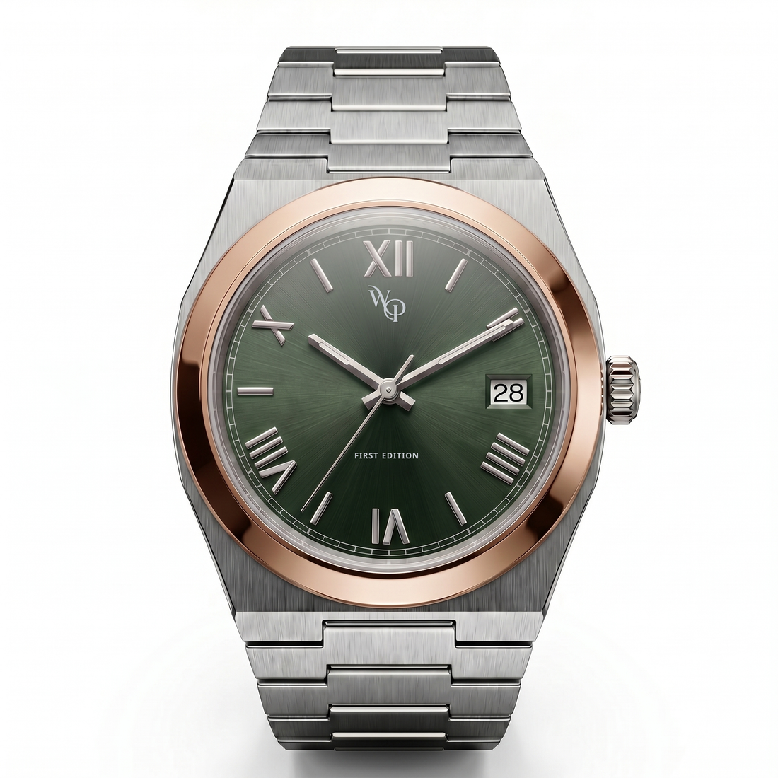 Rose / Green Radial