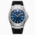 Facet 01 — Steel / Navy / Strap watch.