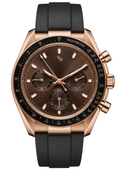 Pulse 06 — Rose / Brown watch.