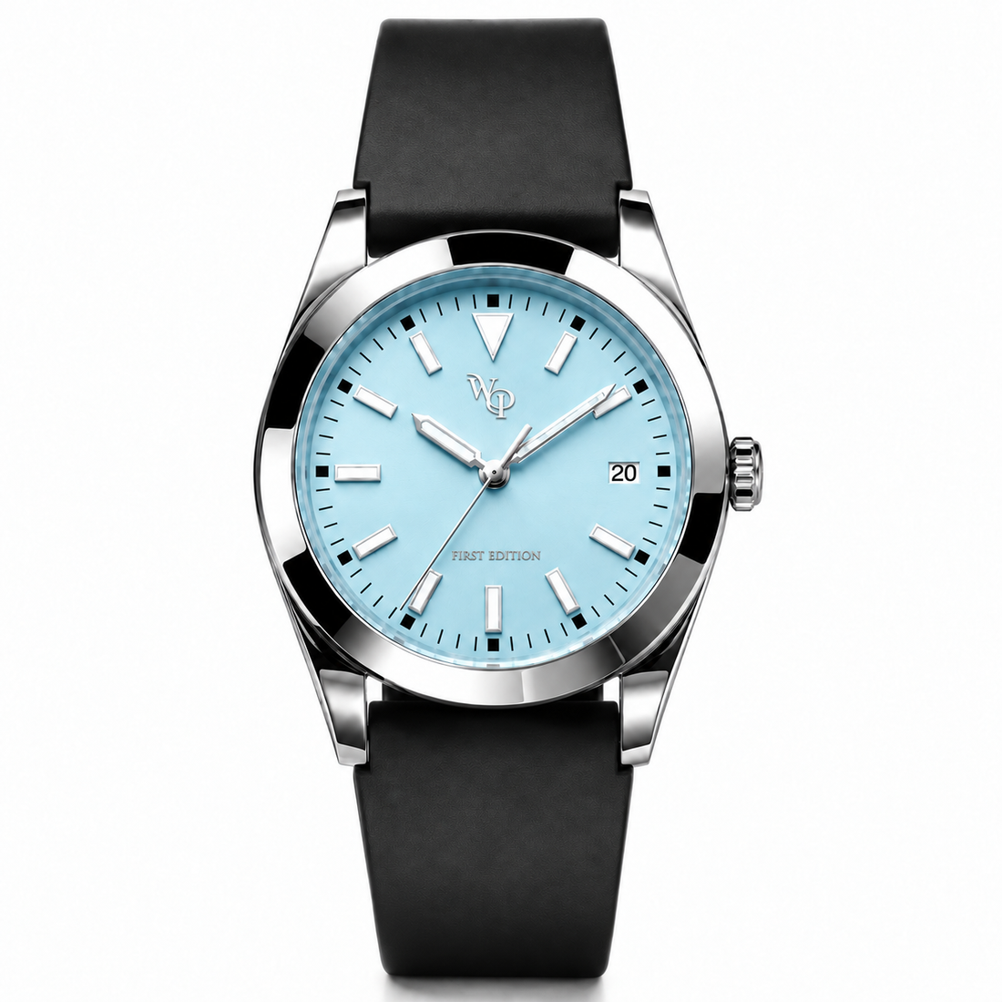 Steel / Ice Blue / Black Strap