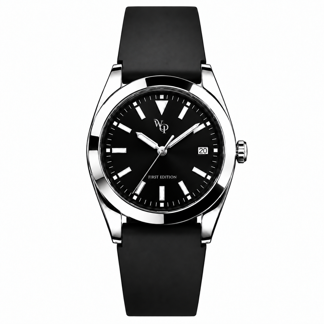 Steel / Black / Black Strap