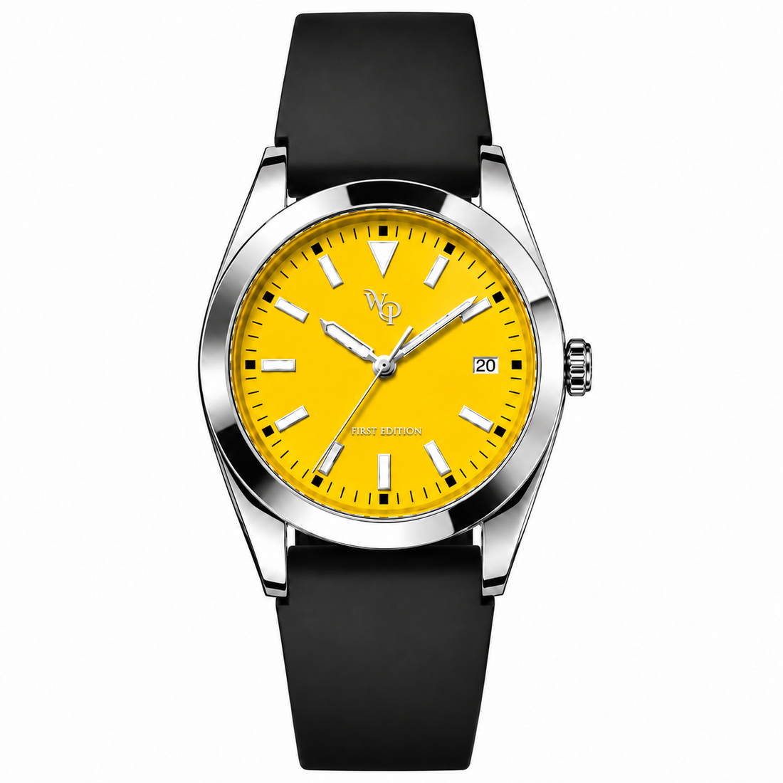 Steel / Yellow / Black Strap