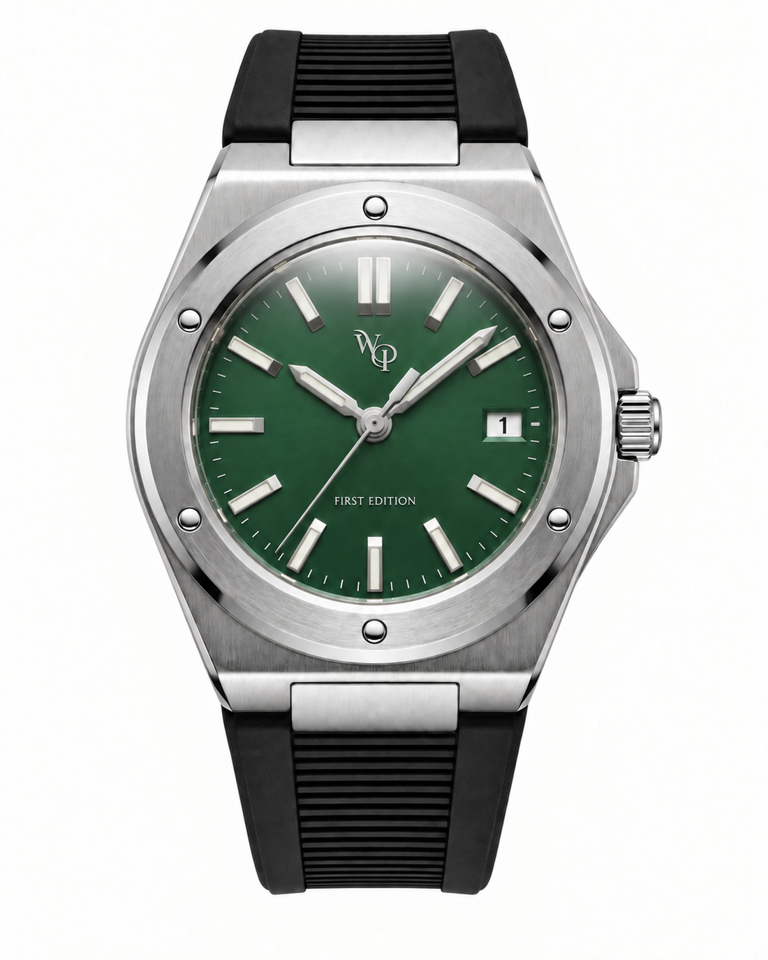 Steel / Green / Strap