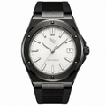 Facet 01 — Onyx / White / Strap watch.